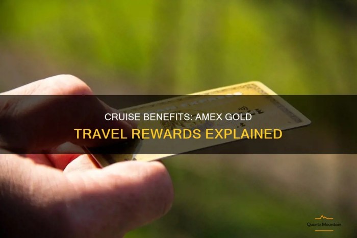 Cruise Benefits: Amex Gold Travel Rewards Explained | QuartzMountain